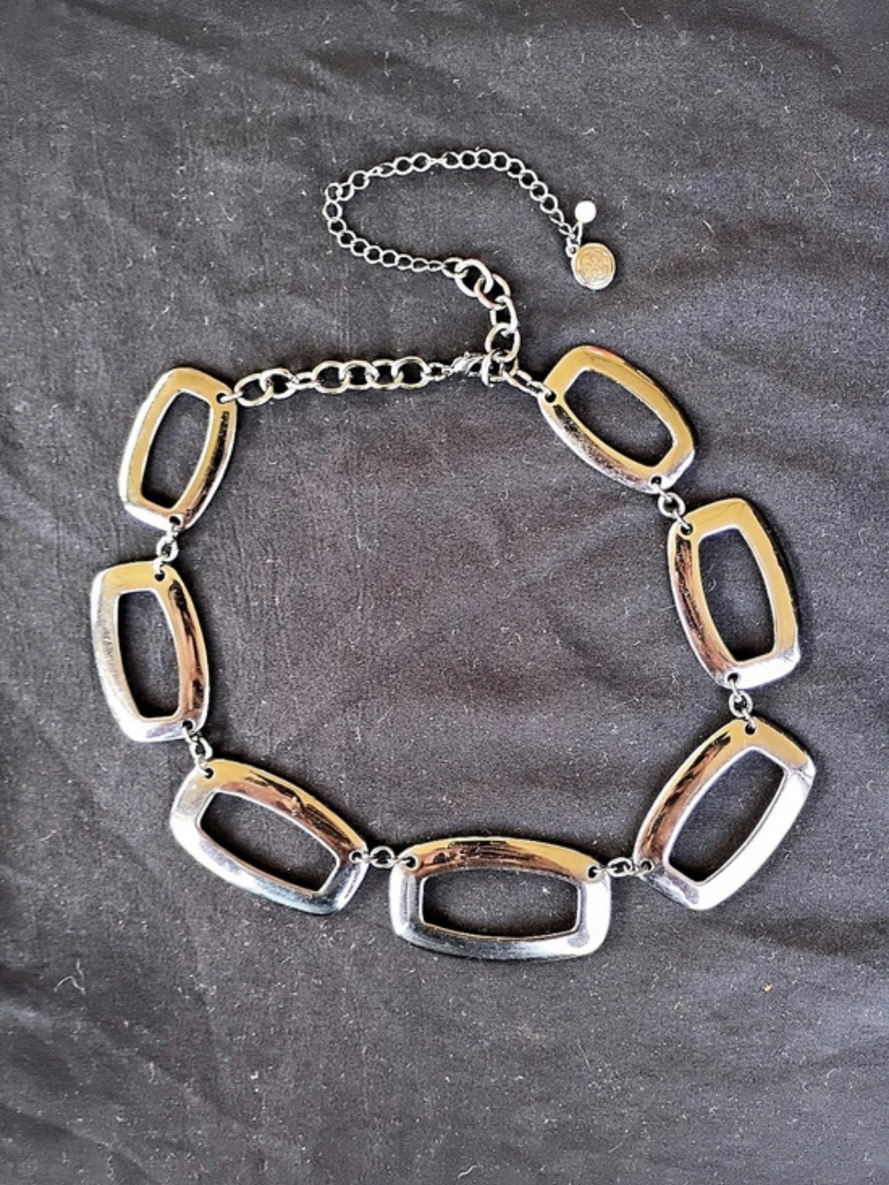 Bill Blass Two-Tone Link Necklace